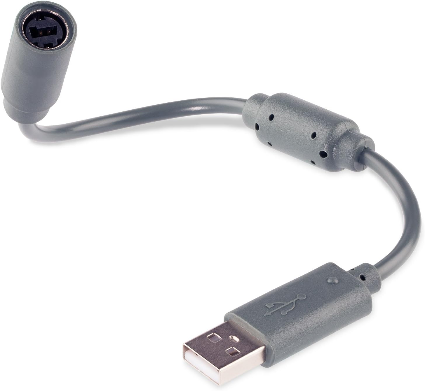 CABLE CONTROL XBOX 360 COLILLA USB GRIS