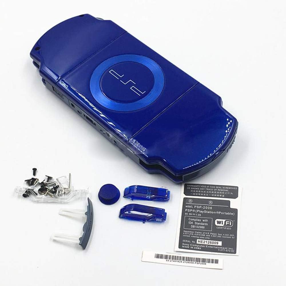 CARCASA PSP 2000 COMPLETA AZUL