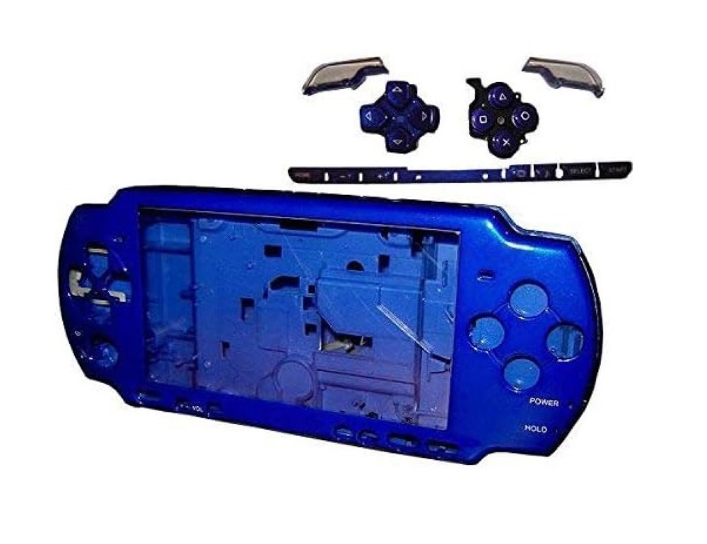 CARCASA PSP 2000 COMPLETA AZUL