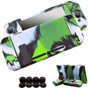 FUNDA SILICON NINTENDO SWITCH CAMUFLAJE VERDE
