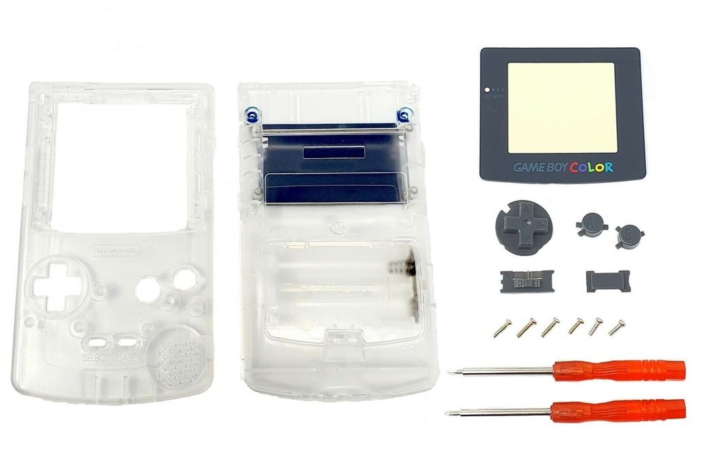 CARCASA NINTENDO GBC CRISTAL