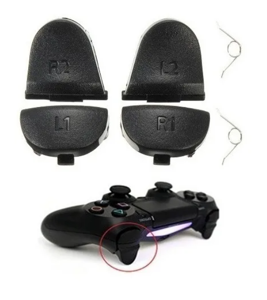 BOTONES KIT PS4 R1/L1 R2/L2