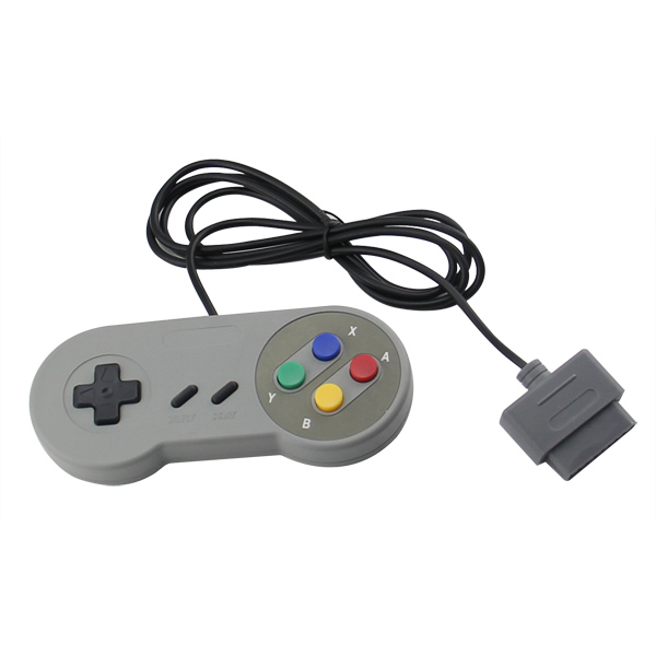 CONTROL NINTENDO SNES ALAMBRICO GENERICO