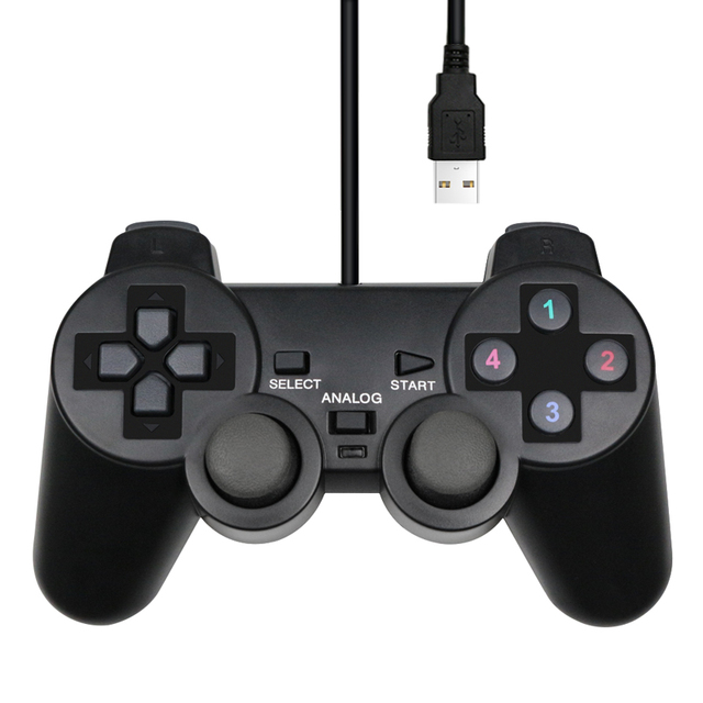 CONTROL PC USB TIPO PS2 DUALSHOCK