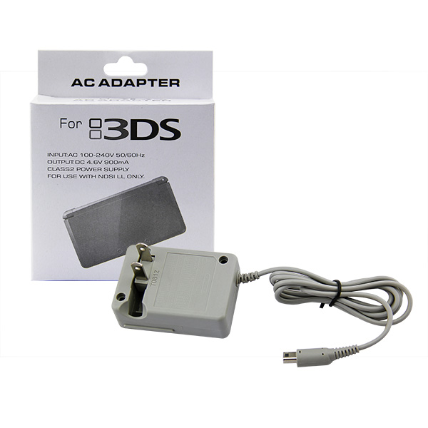 ADAPTADOR DE CORRIENTE NINTENDO 3DS/3DS XL/NEW 3DS