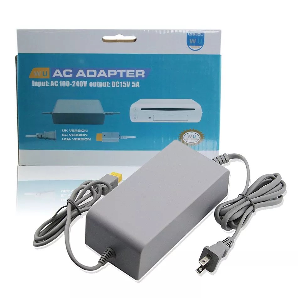 ADAPTADOR DE CORRIENTE WII U CONSOLA