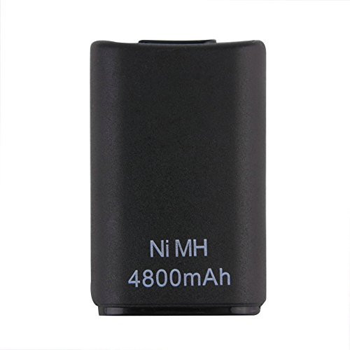 BATERIA CONTROL XBOX 360 4800 MAH NEGRO