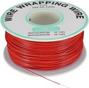 CABLE AWG CALIBRE 30 BOBINA ROJO