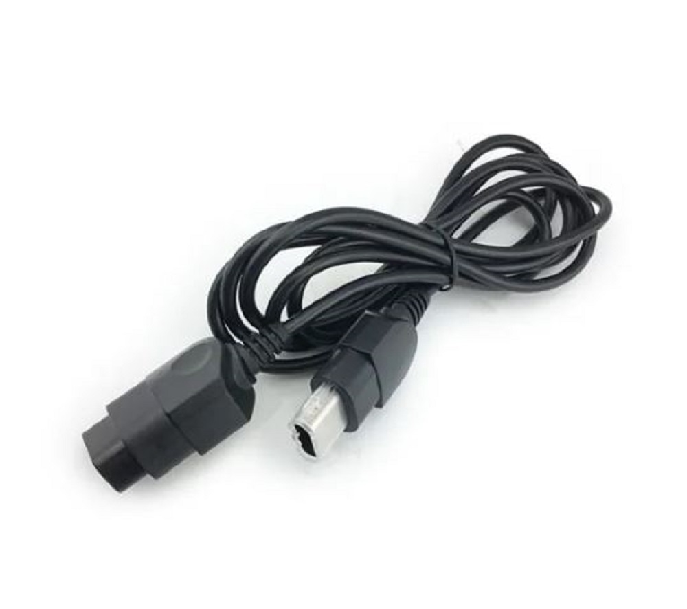 CABLE CONTROL XBOX CLASICO EXTENSION 1.8 M NEGRO