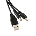 CABLE USB 2 EN 1 PSP