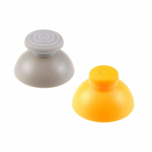 CAPUCHONES GAMECUBE GRIS Y AMARILLO