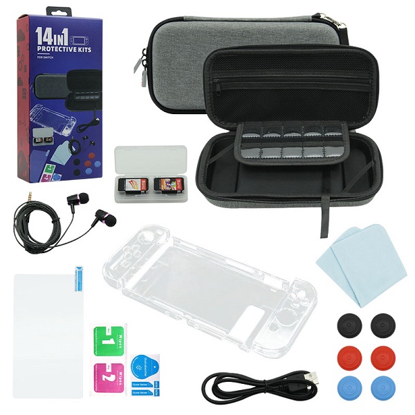 PROTECTOR PLASTICO NINTENDO SWITCH 14 EN 1