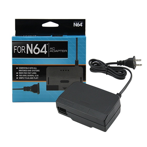 [0525] ADAPTADOR DE CORRIENTE NINTENDO 64