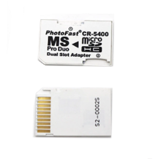 [0163] ADAPTADOR MICROSD DUAL SLOT PRO DUO CR-5400