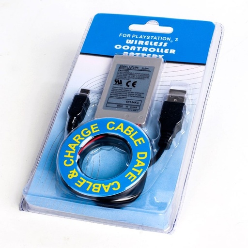 [0403] BATERIA Y CABLE PS3 1800 MAH