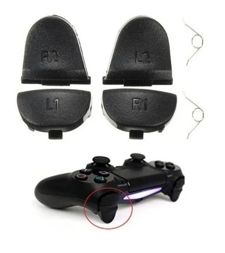 [0905] BOTONES KIT PS4 R1/L1 R2/L2