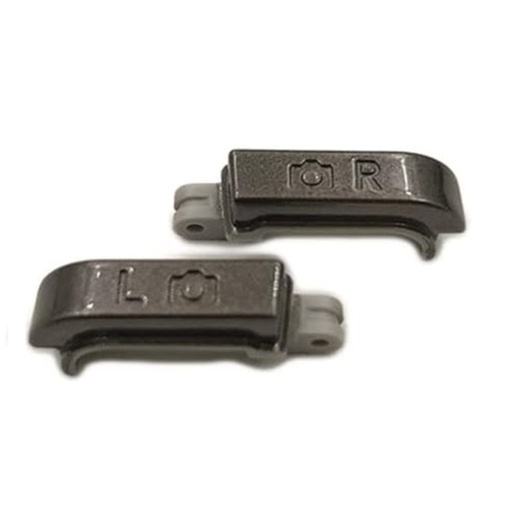 [1405] BOTONES NINTENDO 3DS RB / LB PLASTICO NEGRO