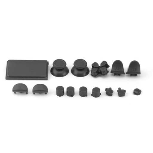 [0554] BOTONES PS4 V4 KIT NEGRO