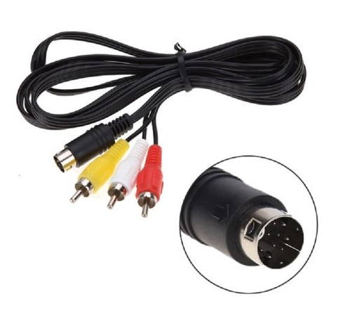 [1367] CABLE A/V SEGA GENESIS 9 PIN