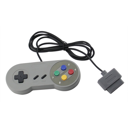 [0475] CONTROL NINTENDO SNES ALAMBRICO GENERICO