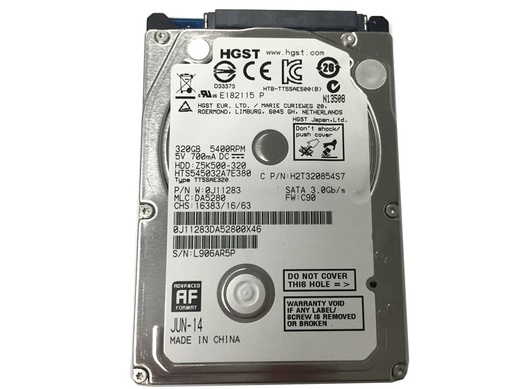 [0857] DISCO DURO SATA 2.5 320 GB